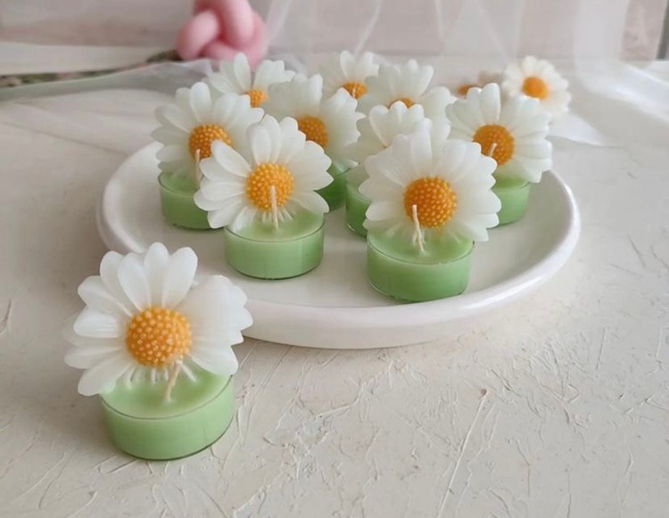 شمع مارگاریت وارمری (بابونه)